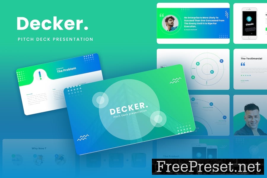 Decker - Pitch Deck Google Slides Template QC73SQJ