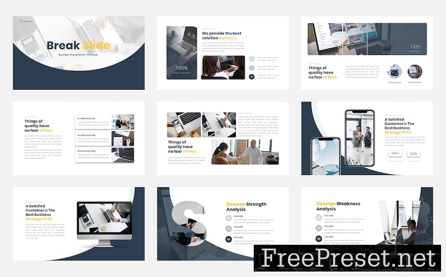 Decorpo - Company Business Google Slide Template ASJHKYH