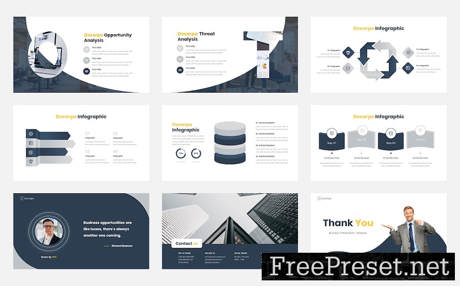 Decorpo - Company Business Google Slide Template ASJHKYH