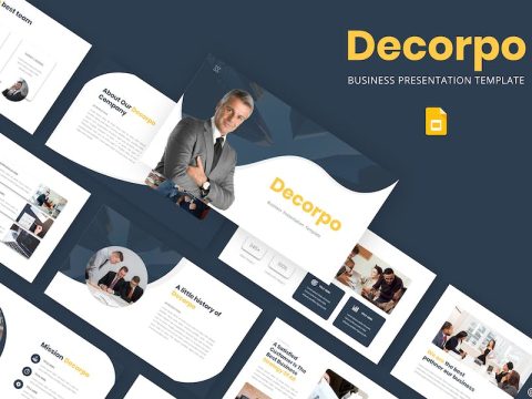 Decorpo - Company Business Google Slide Template ASJHKYH