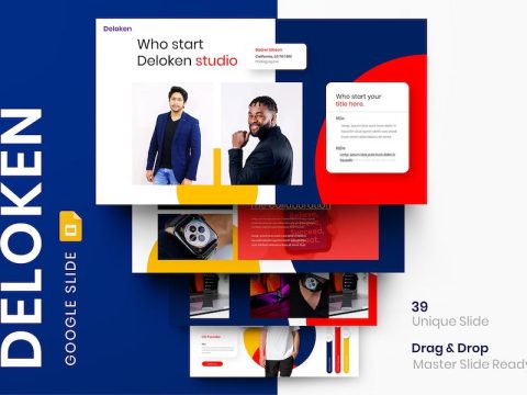 Deloken - Business Google Slide Template KHTNGS7