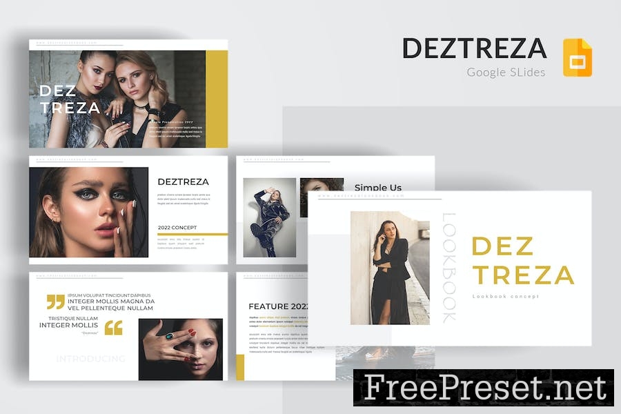 Deztreza - Google Slide Template GL2RTKS