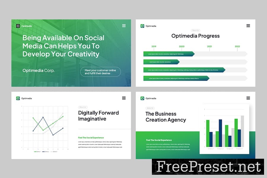 Digital Marketing Google Slides Template 4536VNN