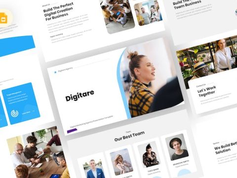 Digitare - Digital Market Google Slides Template