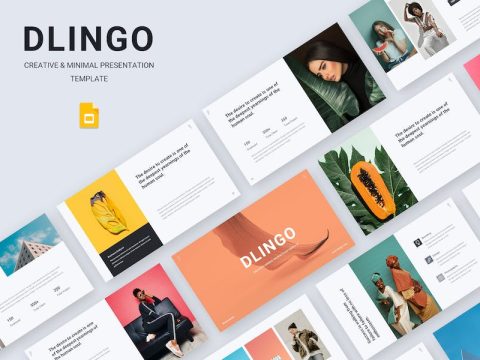 Dlingo - Creative & Minimal Google Slide ZN593A9