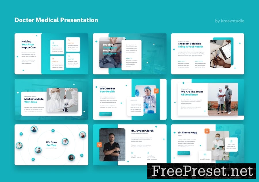 Docter - Medical Google Slides Presentation MDVR9HJ