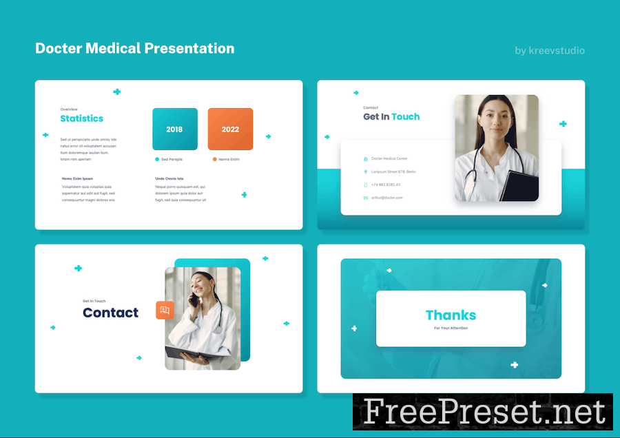 Docter - Medical Google Slides Presentation MDVR9HJ