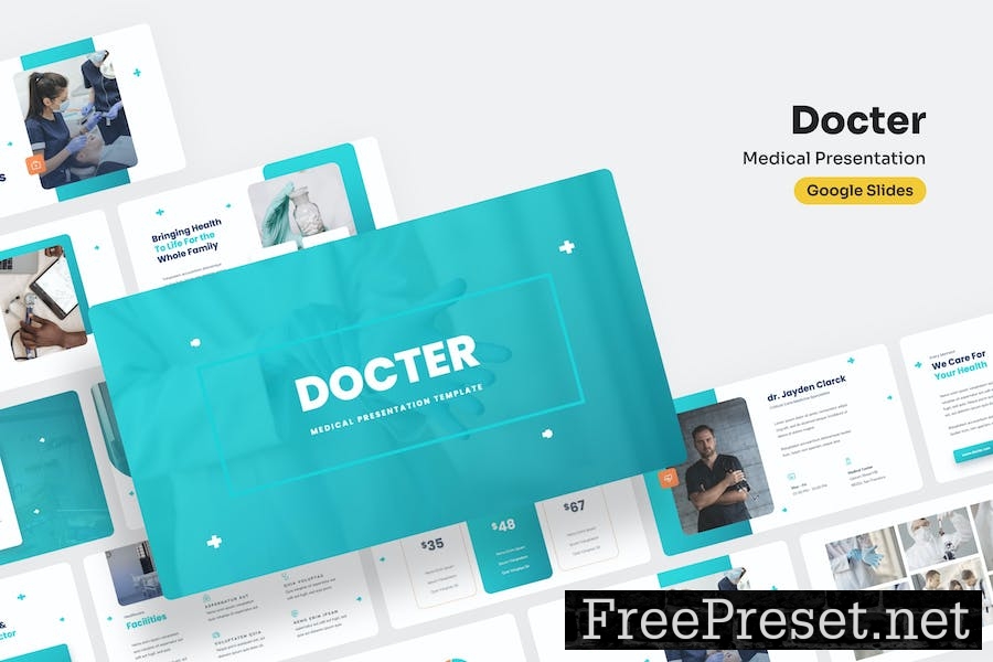 Docter - Medical Google Slides Presentation MDVR9HJ