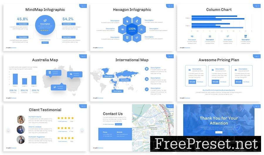 Dropkit - Multipurpose Google Slide Template MPEYS3A