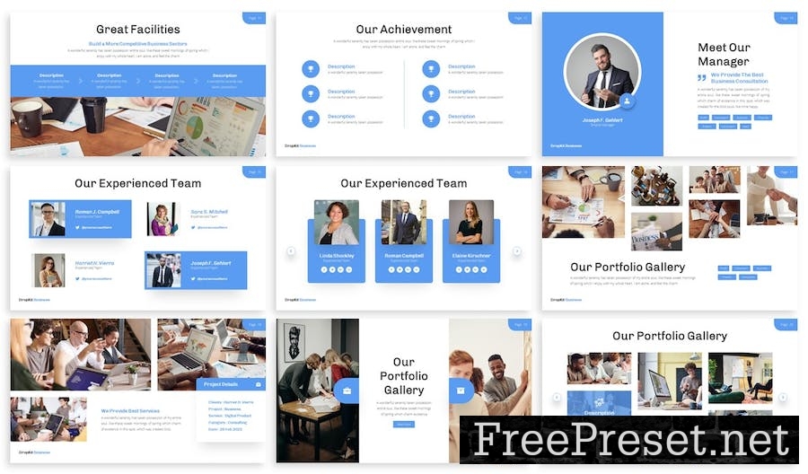 Dropkit - Multipurpose Google Slide Template MPEYS3A