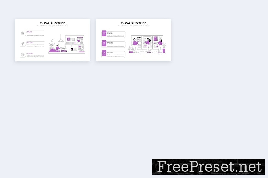 E-Learning Slides Google Slides Infographics TZ58C7C