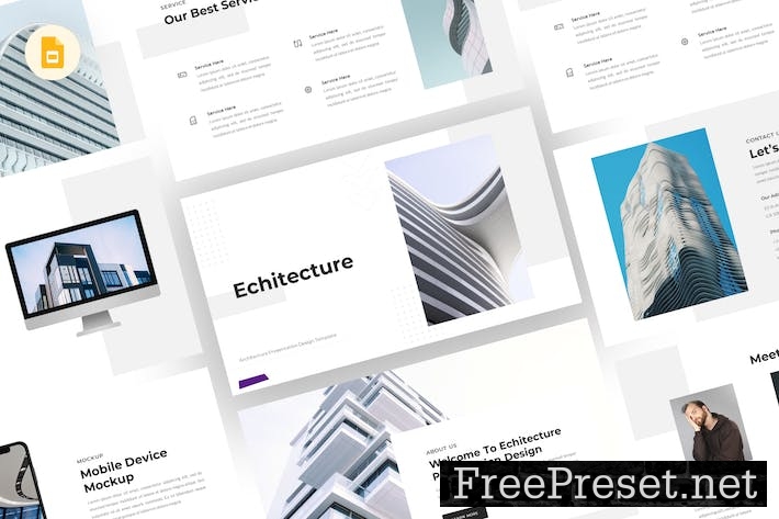 Echitecture - Architecture Google Slides Template