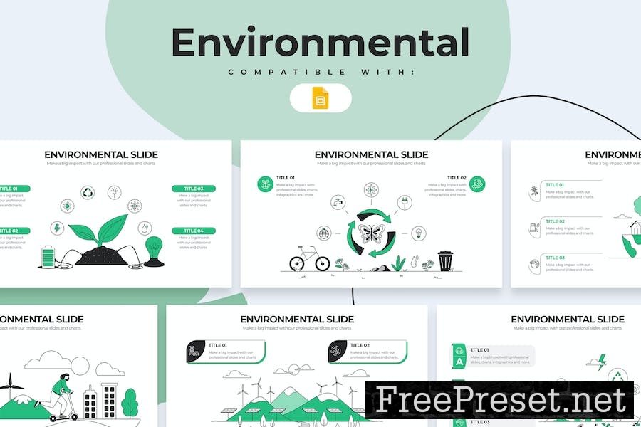 Education Environmental Google Slides Infographics 7FDX7SP