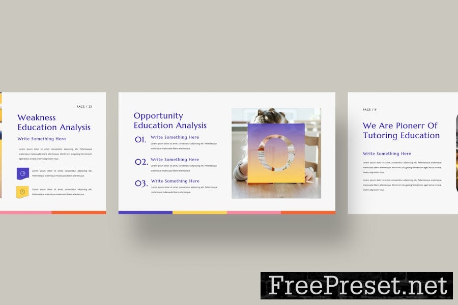 Education Keynote Presentation Template PRS9FUG