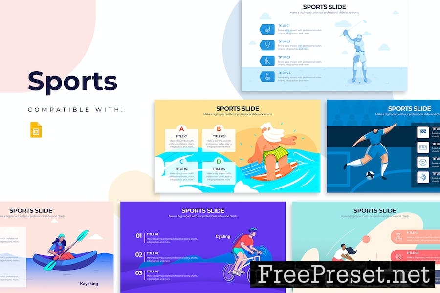 Education Sports Google Slides Infographics UBM6Z4Y