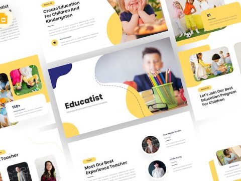 Educatist - Education Google Slides Template LGN3RMM