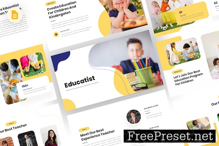 Educatist - Education Google Slides Template LGN3RMM