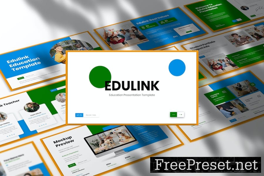 Edulink - Education Presentation Google Slide STSSNQG