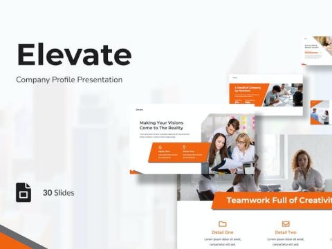 Elevate - Company Profile Presentation G-Slides