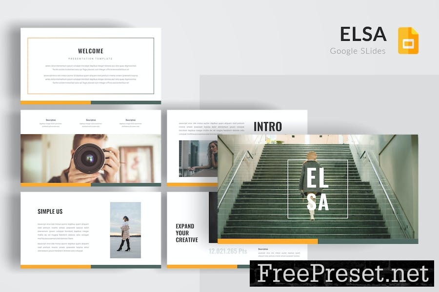 Elsa - Google Slide Template PAUQ2QN