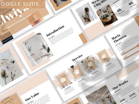 Elwiyar - Business Google Slide Template B69TKUU