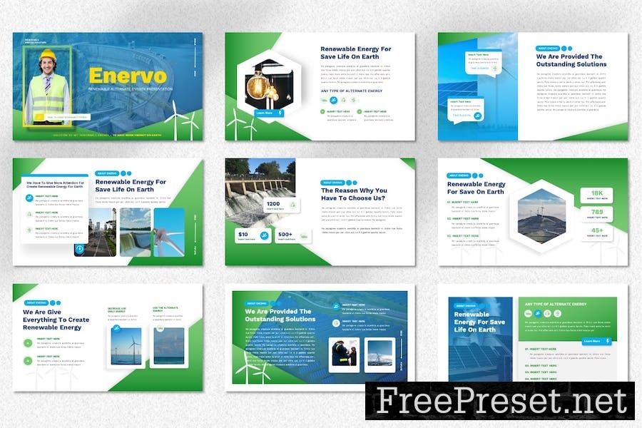 Enervo - Alternate Energy Googleslide Template 5W6LY4D