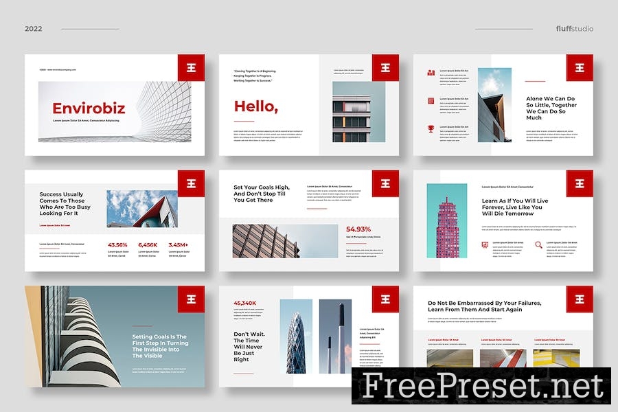 Envirobiz - Business Google Slides Template PEK2NED