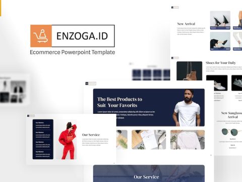 Enzoga - Ecommerce Google Slides Template YMMPNL8