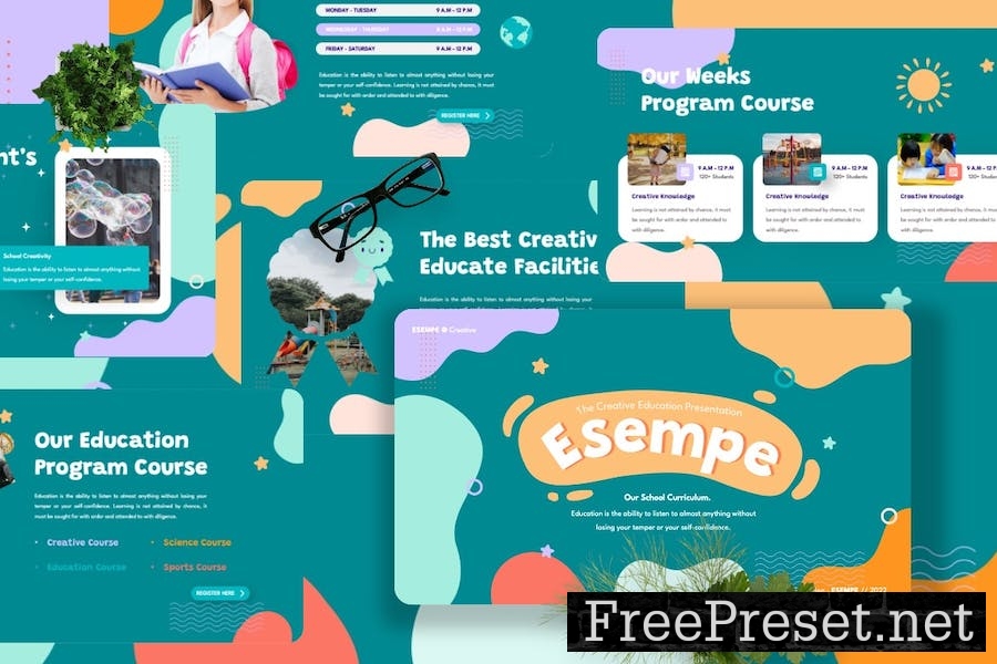 Esempe - Education Creative Googleslide Template JJZ5MQD