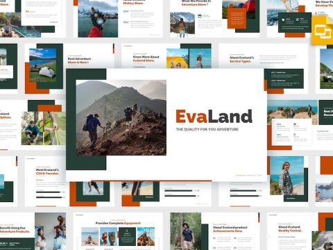 Evaland - Adventure Store Google Slides Template CPA5HLL