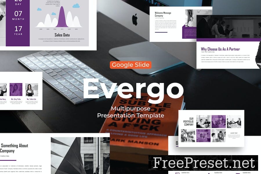 Evergo - Google Slide Template Y4XE6EF