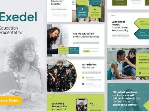 EXEDEL - Education Google Slides Template KPGN2MY