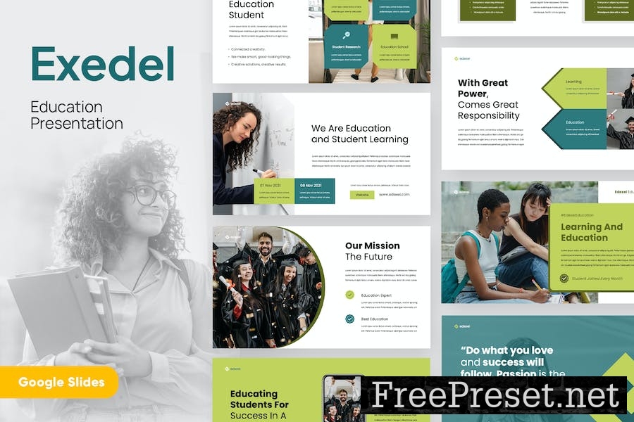 EXEDEL - Education Google Slides Template KPGN2MY