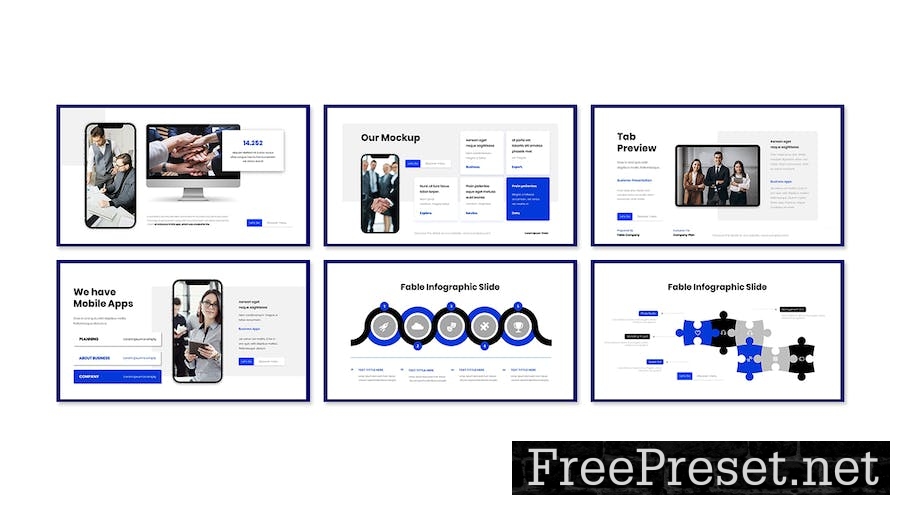 Fable Business Presentation Google Slide Template QYFRQVF