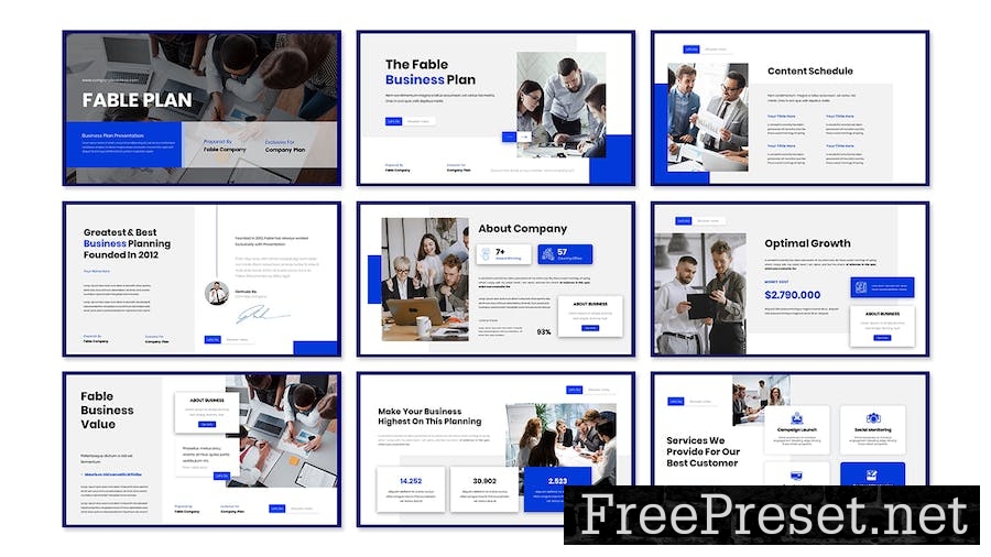 Fable Business Presentation Google Slide Template QYFRQVF