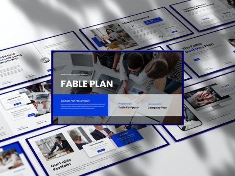 Fable Business Presentation Google Slide Template QYFRQVF