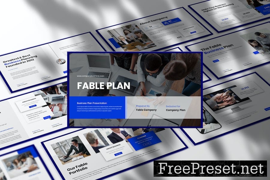 Fable Business Presentation Google Slide Template QYFRQVF