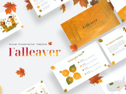 Falleaver - Google Slides Template 9Y62KBY