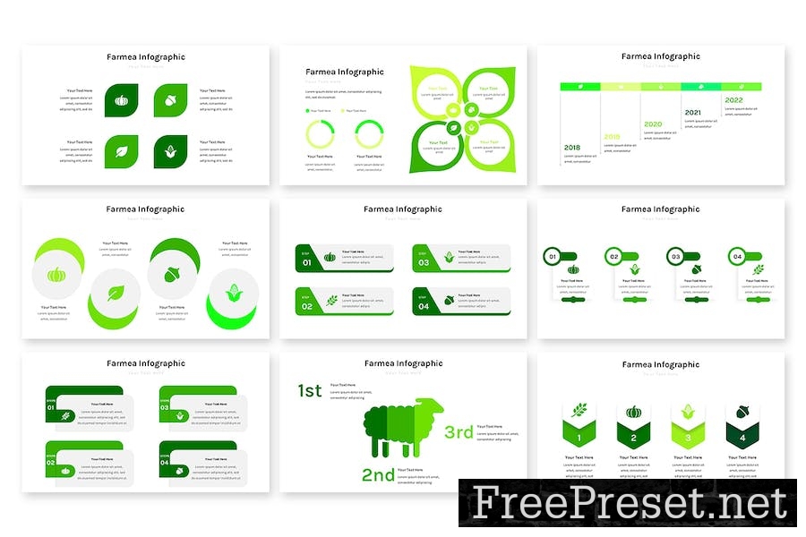 Farmea Infographic - Google Slides Template 3ESNPX7