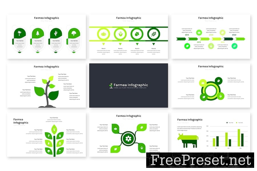 Farmea Infographic - Google Slides Template 3ESNPX7