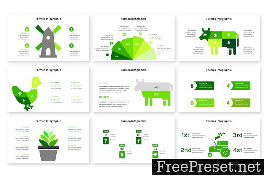 Farmea Infographic - Google Slides Template 3ESNPX7