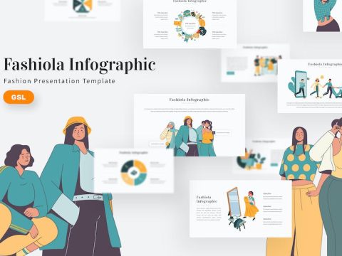 Fashiola Infographic - Google Slides Template REZ7XXK