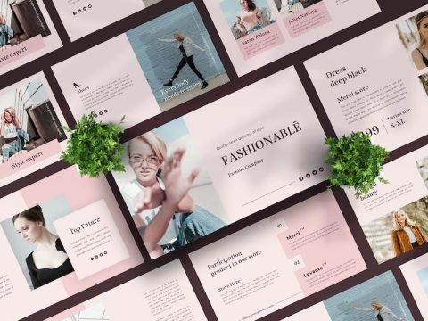 Fashionable - Google Slides Template SE5HNNK