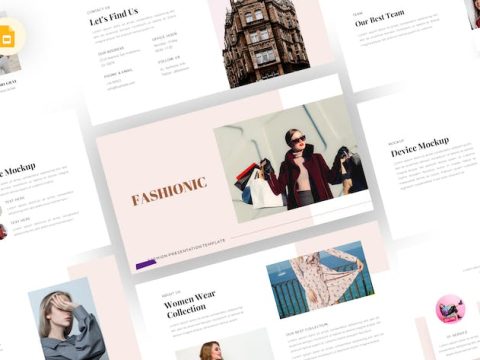 Fashionic - Fashion Google Slides Template VCF3ZF3