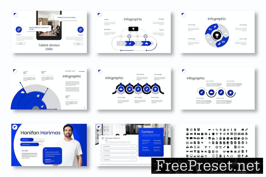 Featured - Business Google Slide Template 2XXERLH