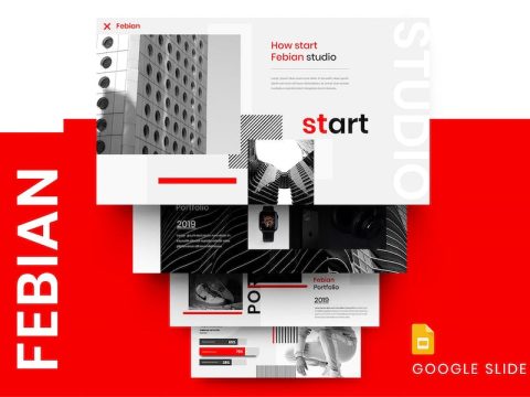 Febian - Business Google Slide Template 3895YGF