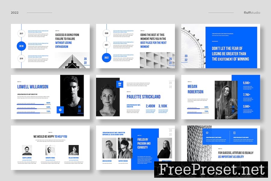 Fidicia - Business Google Slides Template RXV66JF