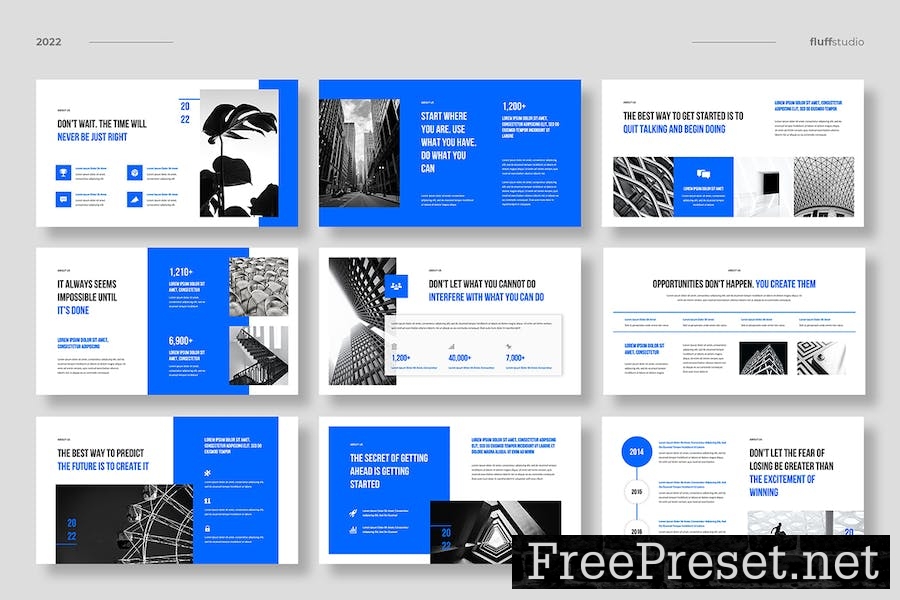 Fidicia - Business Google Slides Template RXV66JF