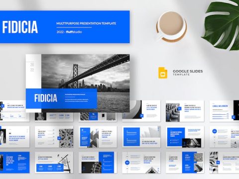 Fidicia - Business Google Slides Template RXV66JF