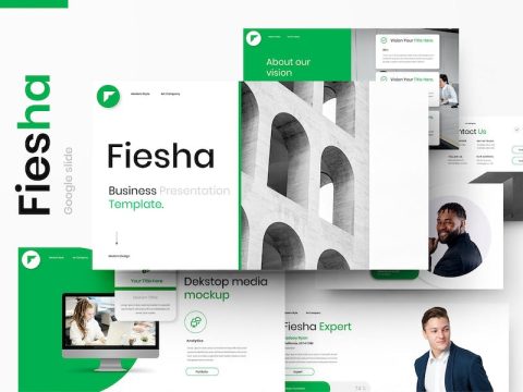 Fiesha - Business Google Slide Template 8MA5N9P